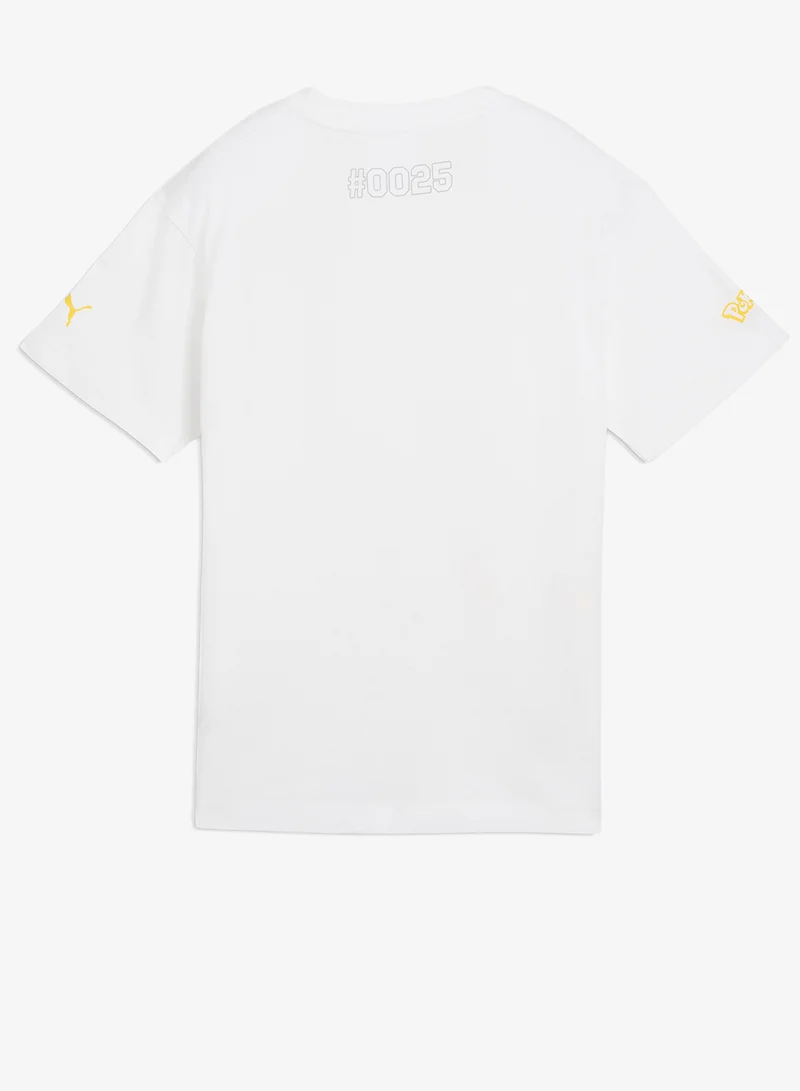 بوما تيشيرت بوكيمون برسومات شبابي مريح